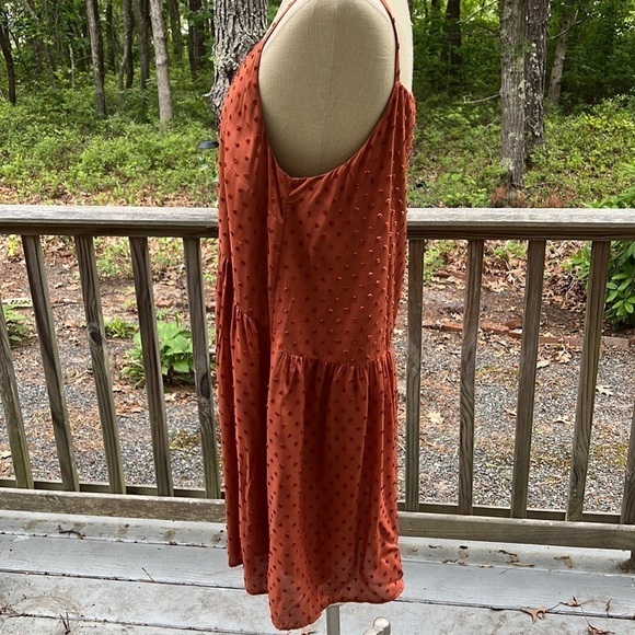 Loft oversized baby doll dress with spaghetti straps Size M NWT - Picture 6 of 10